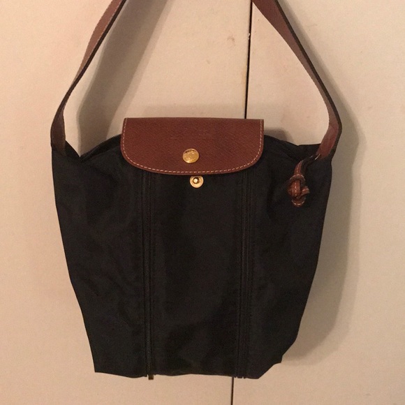 Longchamp Le Pliage leather trim expandable bag - Picture 4 of 4